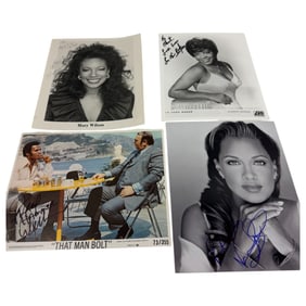 Vintage B&W 8x10 Signed Photograph Collection Lot