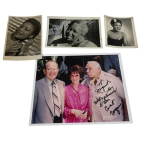 Vintage B&W Signed Photograph Collection Lot