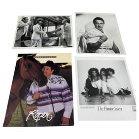 Vintage Signed Photograph Collection Lot
