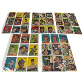 Vintage Rare Baseball Trading Card Collection Lot