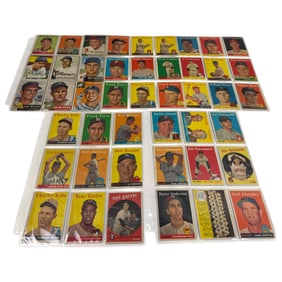 Vintage Rare Baseball Trading Card Collection Lot