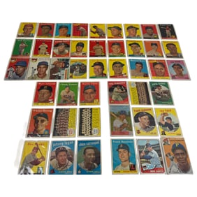 Vintage Rare Baseball Trading Card Collection Lot