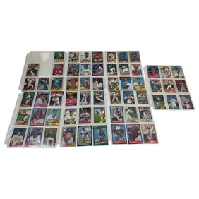 Vintage MLB Baseball Trading Card Collection Lot