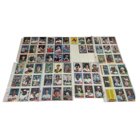 Vintage MLB Baseball Trading Card Collection Lot