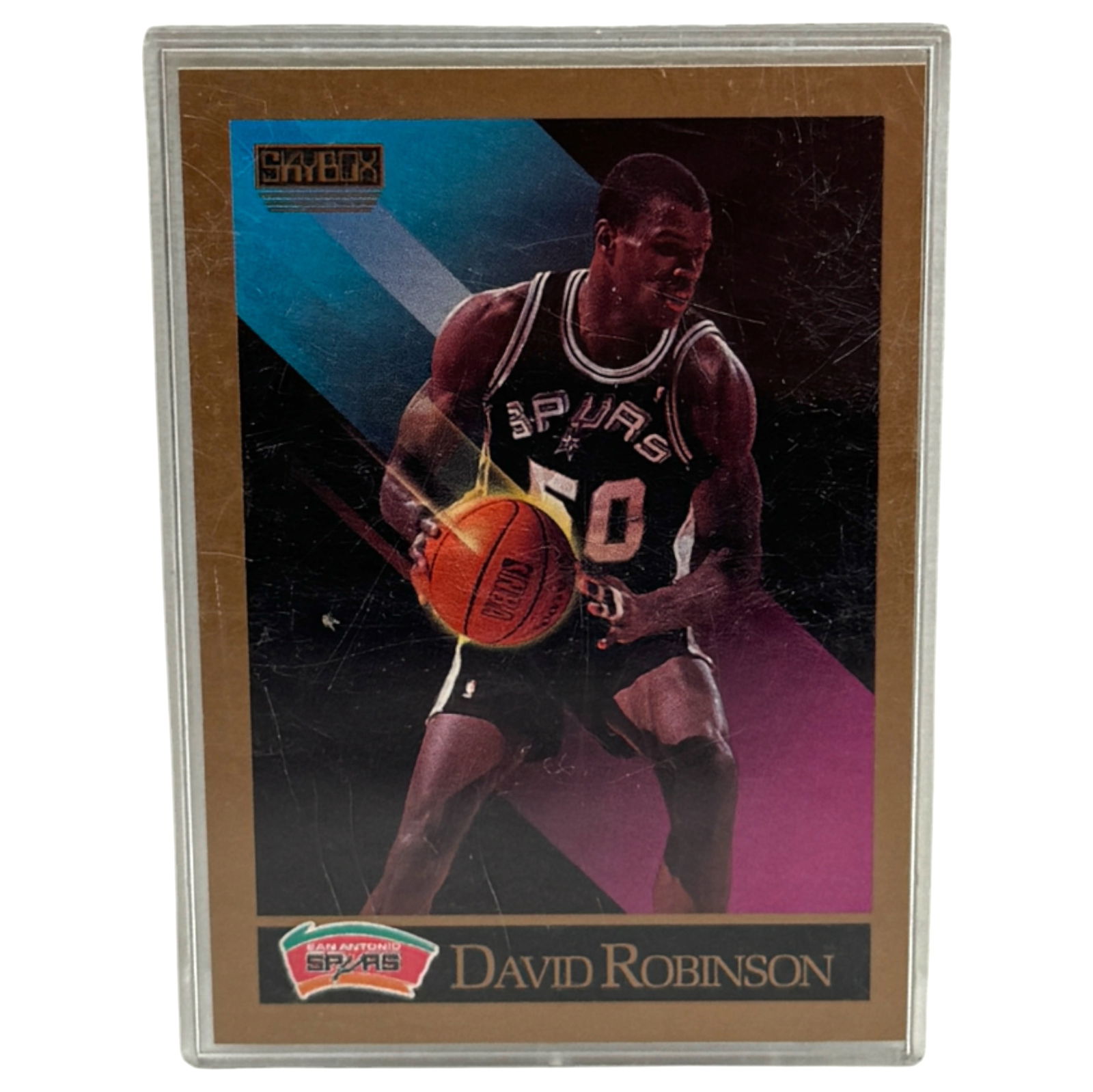 1990 Skybox David Robinson Spurs 260 Rookie Trading Card: 1990 Skybox David Robinson Spurs 260 Rookie Trading Card