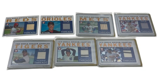 2005 Topps Title Threads Baseball Trading Cards
