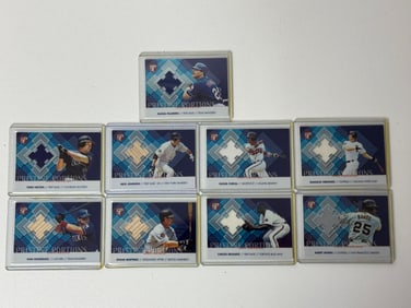 MLB Baseball Pristine Portions Game Worn and Used Trading Card Lot