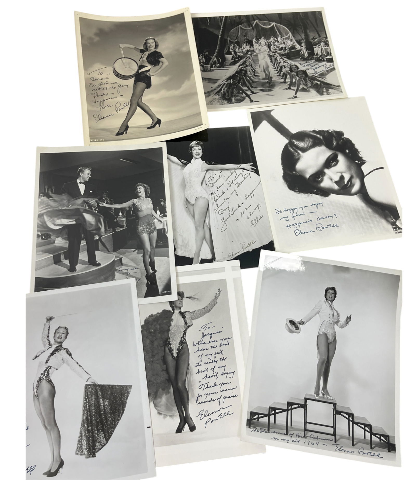 Vintage Original Eleanor Powell Photo Signed Autograph lot 8 (1 of 11)