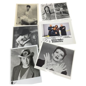 Original Vintage Photo Signed Autograph lot 4