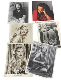 Original Vintage Photo Signed Autograph lot 6