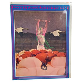 ORIGINAL 1967 SAN FRANCISCO SHOW POSTER BY VICTOR MOSCOSO 22" X 28"