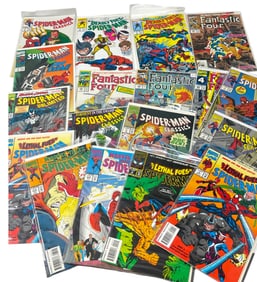 VINTAGE COMIC BOOK SPIDER MAN COLLECTION LOT 18