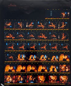 Vintage Pin Up Nude Female Model Photo  Erotic Photographer Adult Contact Sheet