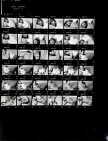 Vintage Gay Male Interest B&W Model Photo  Erotic by Karl Simone  Contact Sheet  Photo