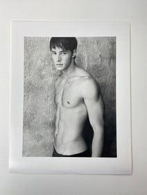 Vintage Gay Male Interest B&W Photo  Erotic by Karl Simone