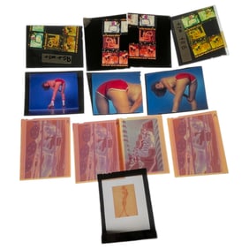 Vintage Photo Pin Up Nude Female Model Photo Negatives  photographer  lot 12