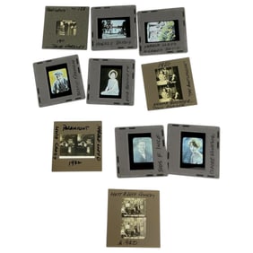 Rare Vintage Hollywood Movie Photo Negatives and Rell Negative Original lot 10