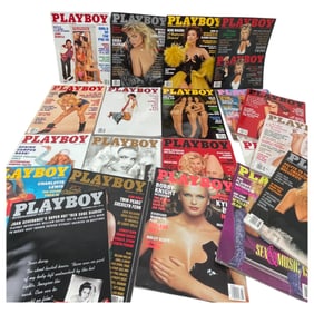 Vintage Playboy Magazines Lot of 20