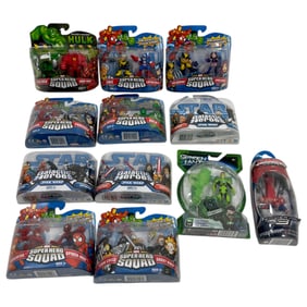 Vintage Star Wars Spider Man Toys Action Figures Collection Lot 12 NIB
