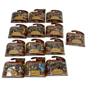 Vintage Action Figurines Toys Indiana Jones  Collection Lot 13