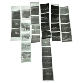 VINTAGE MILITARY US ARMY FORCE PHOTO FILM NEGATIVES The Space Shuttle LOT