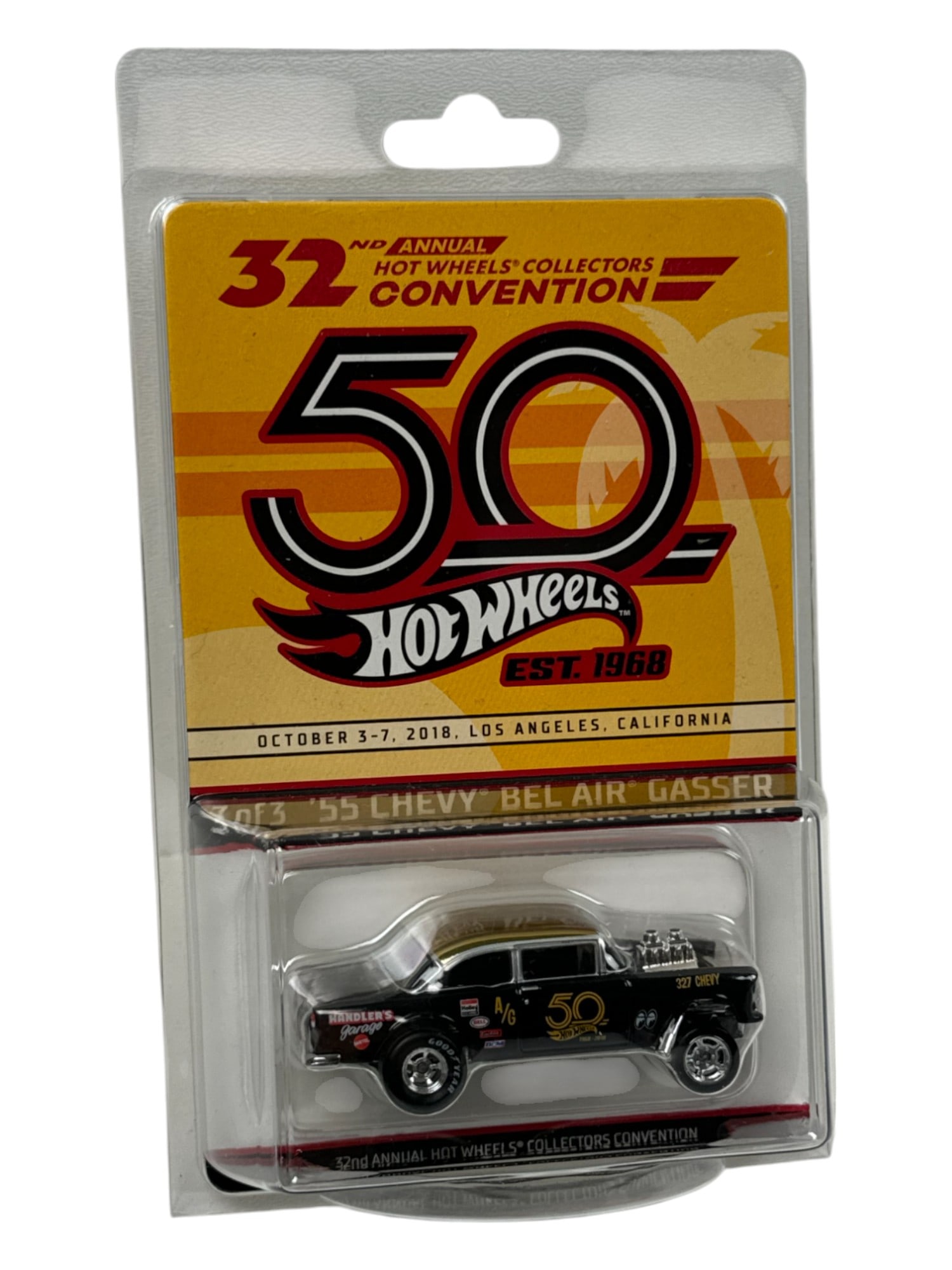 Hot Wheels 32nd Annual Collectors Convention '55 Chevy Bel Air Gasser 00138/4500 (1 of 4)