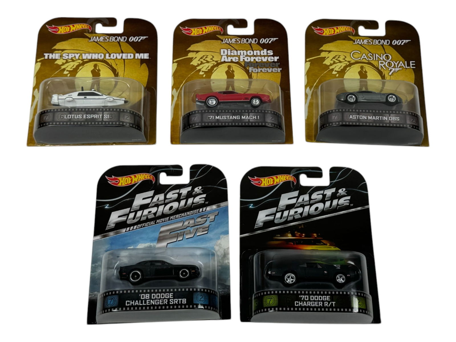 Hot Wheels James Bond 007 & Fast & Furious Car Toy Collection Lot (1 of 7)