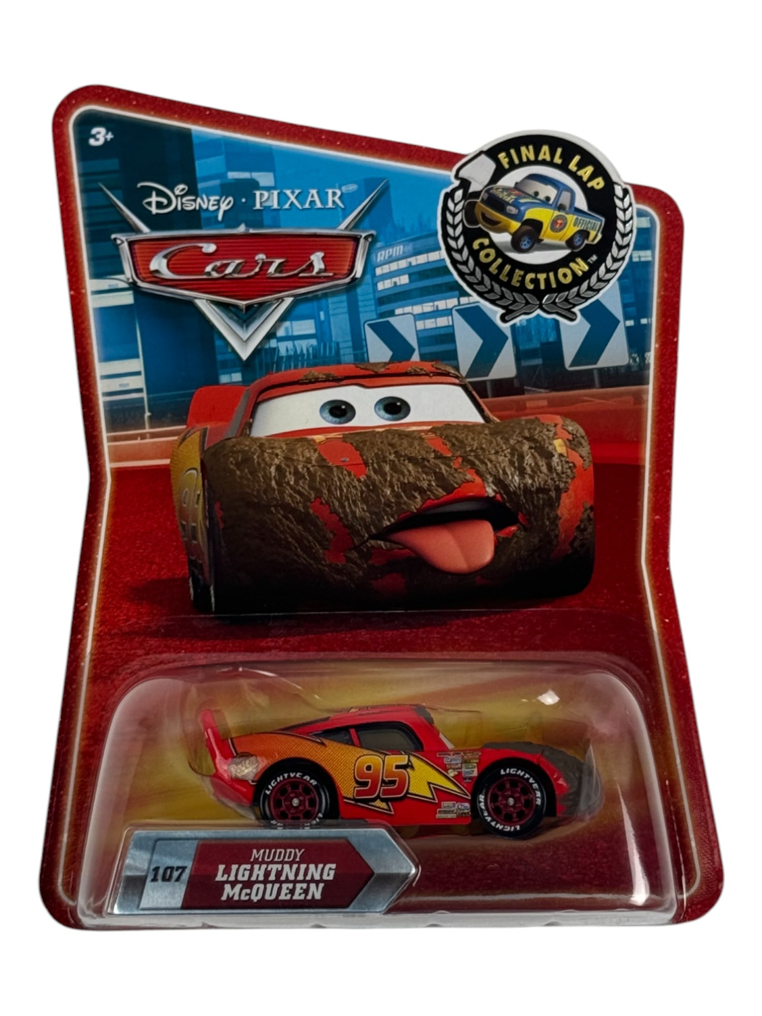 Disney Pixar Cars Final Lap Collection Muddy Lightning Mcqueen Toy (1 of 4)