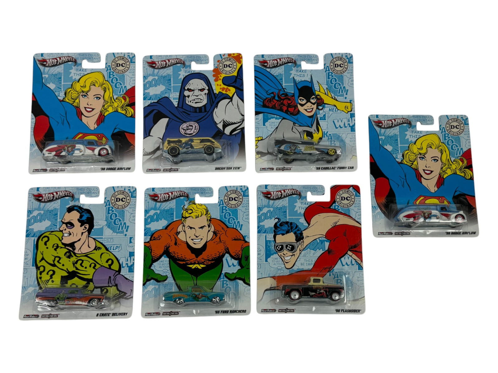 Hot Wheels DC Comics Assorted Car Toy Collection Lot (1 of 3)