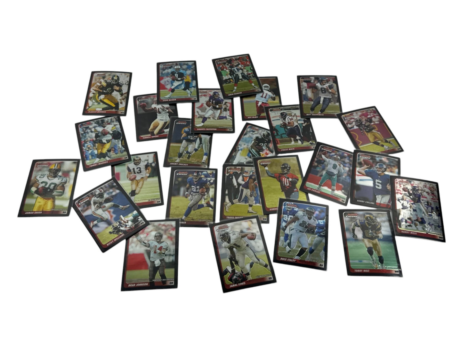 Bowmans Chrome NFL Football Terrell Owens 2003 Trading Card Collection Lot: Bowmans Chrome NFL Football Terrell Owens 2003 Trading Card Collection Lot