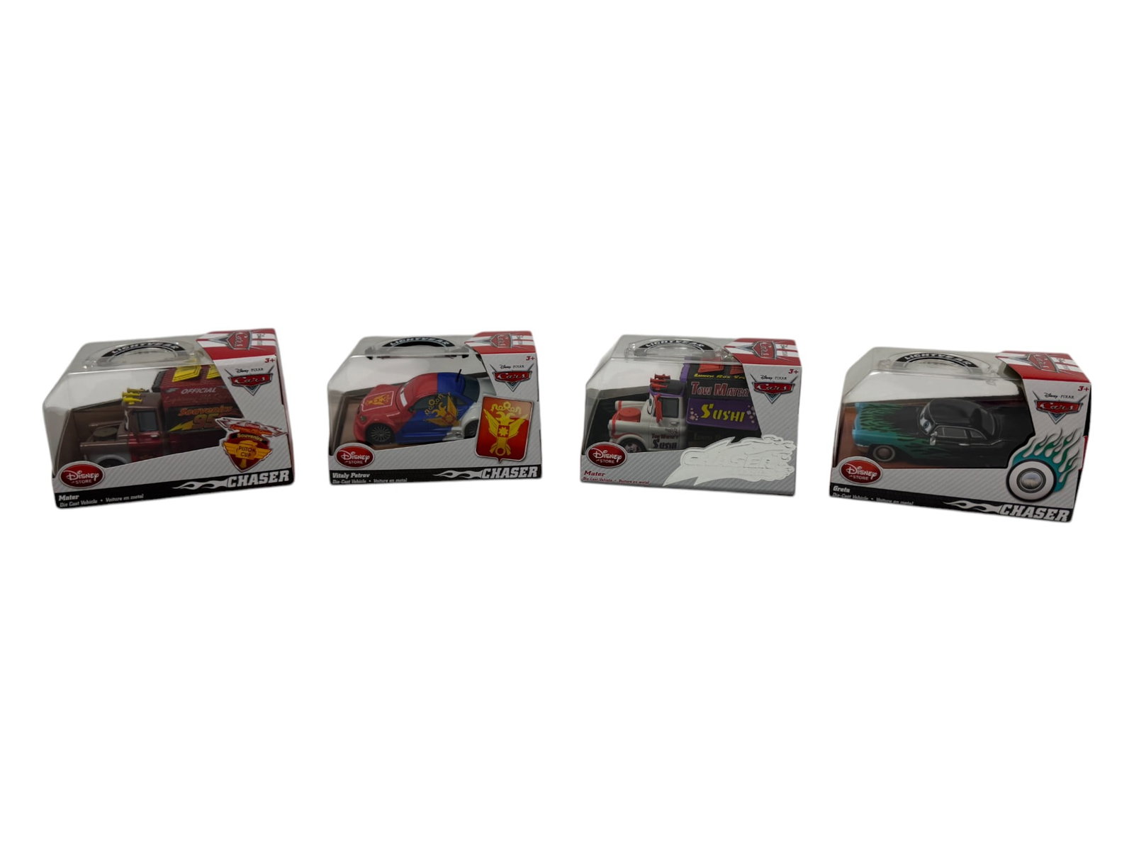 Disney Pixar Cars Chaser Series Assorted Toy Collection Lot (1 of 9)