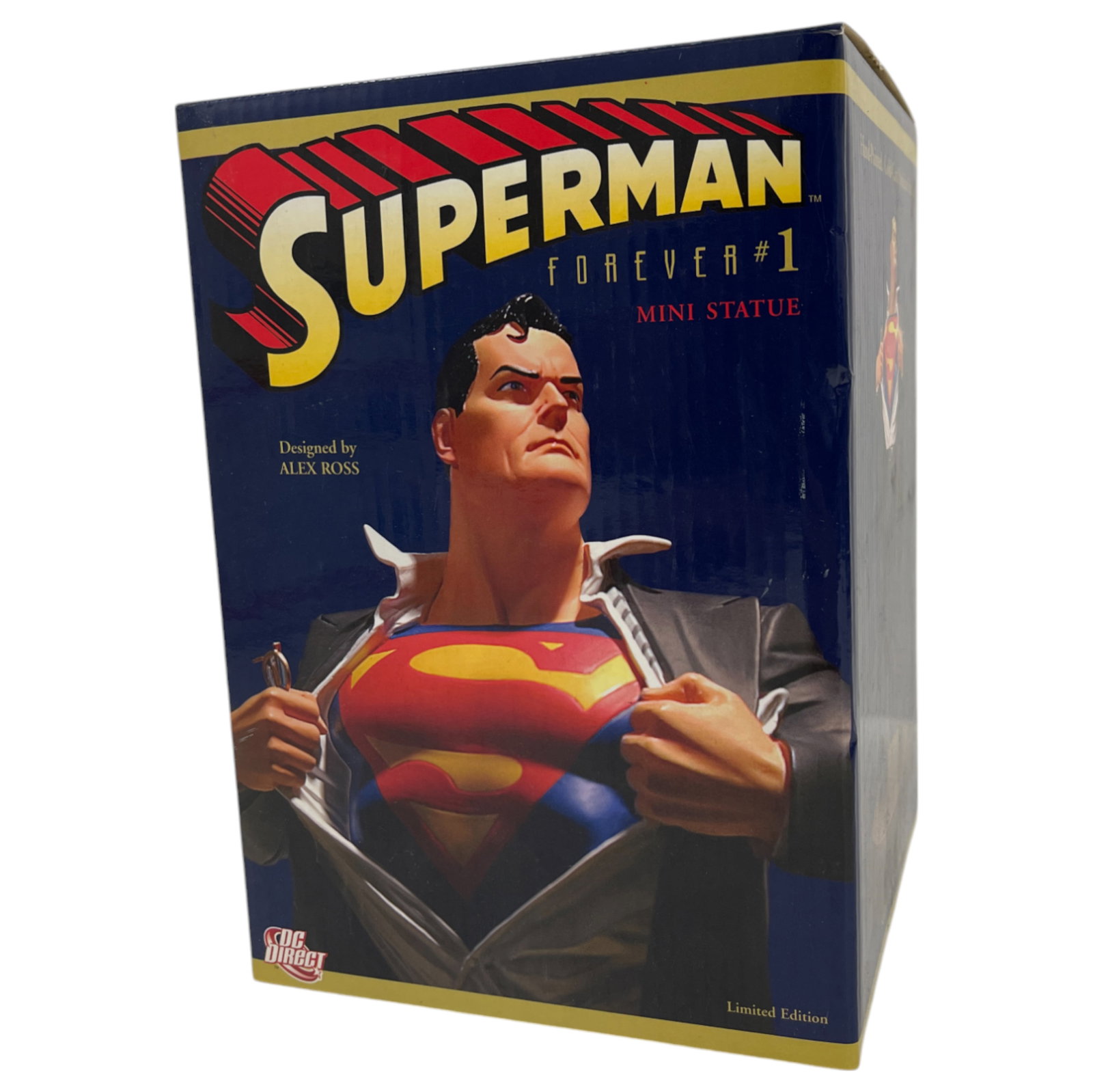 Superman Forever Mini Statue Limited Edition By Alex Ross NIB 420/4000 (1 of 6)