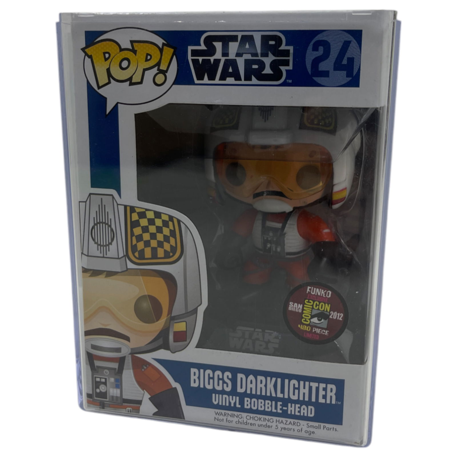 Star Wars Funko Pop Blue Box Comic Con SD 2012 Exclusive #24 - Biggs Darklighter (1 of 7)