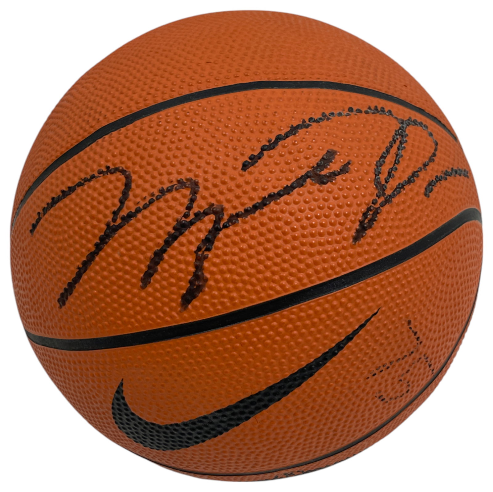 Micheal Jordan Signed Mini Childrens Basketball (1 of 4)