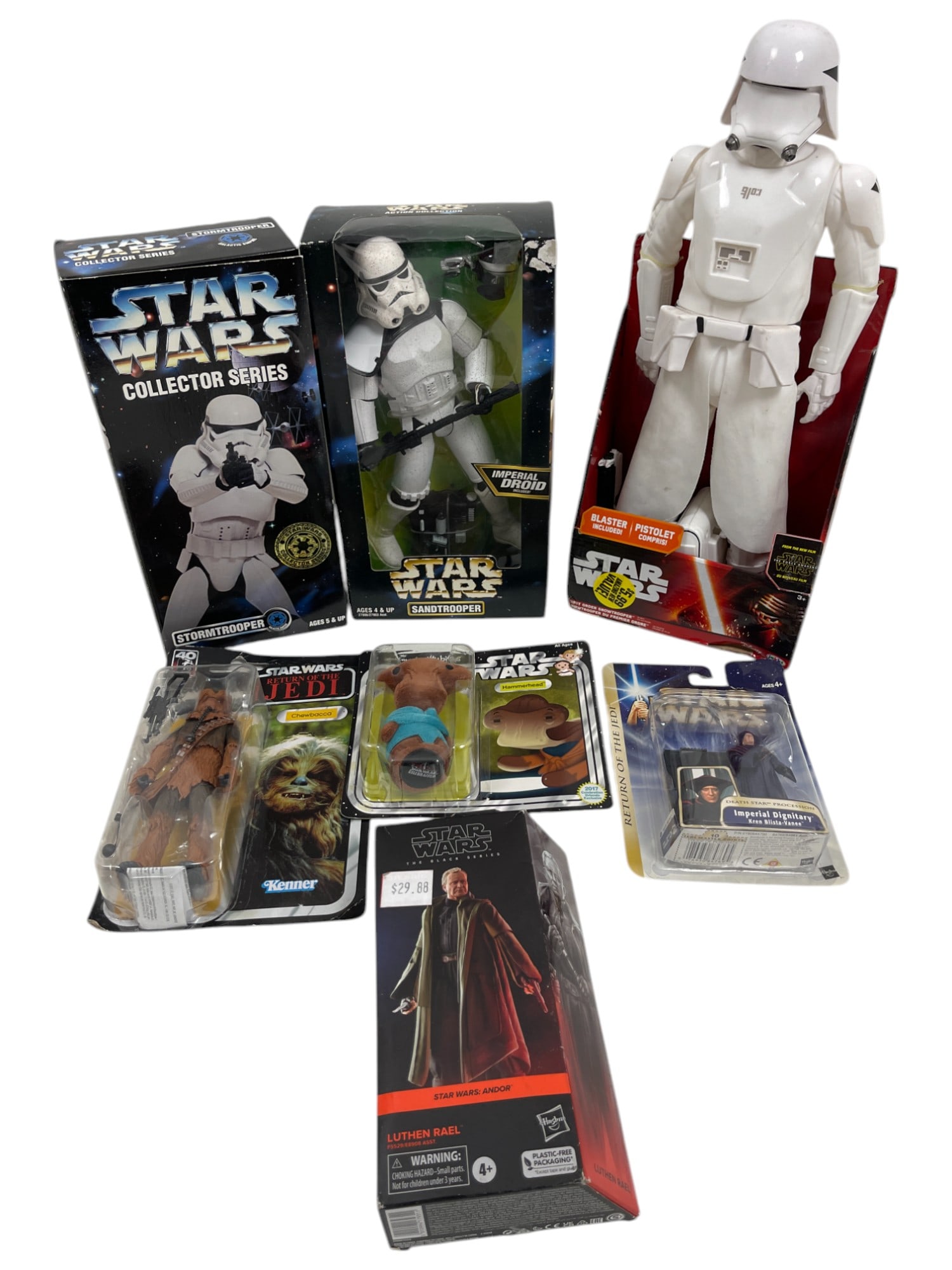 Vintage Star Wars Action Figure Collection Lot (1 of 5)