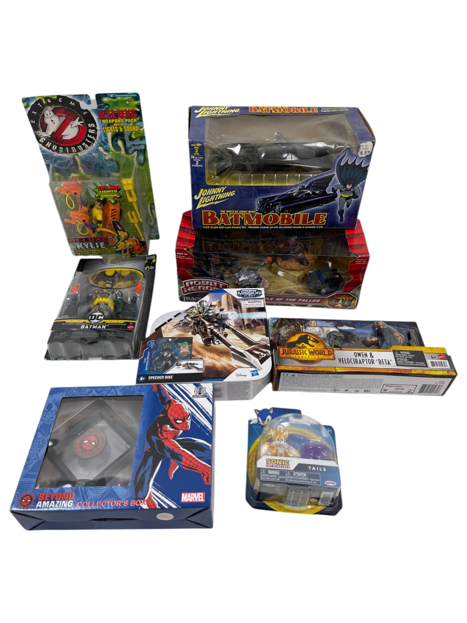 DC MARVEL AND MOVIE FILM ACTION FIGURE COLLECTION LOT (1 of 10)