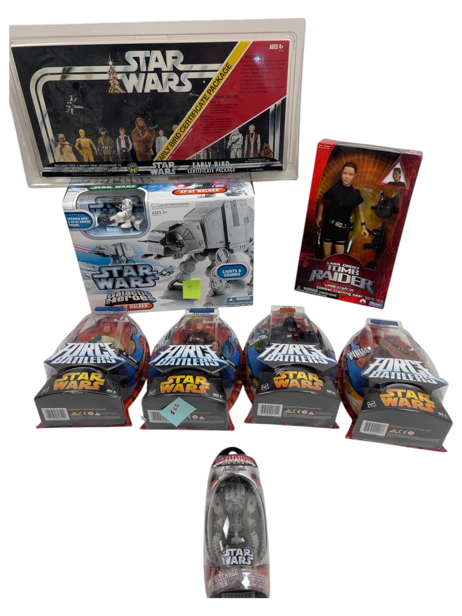 DC STAR WARS ACTION FIGURE COLLECTION LOT (1 of 6)