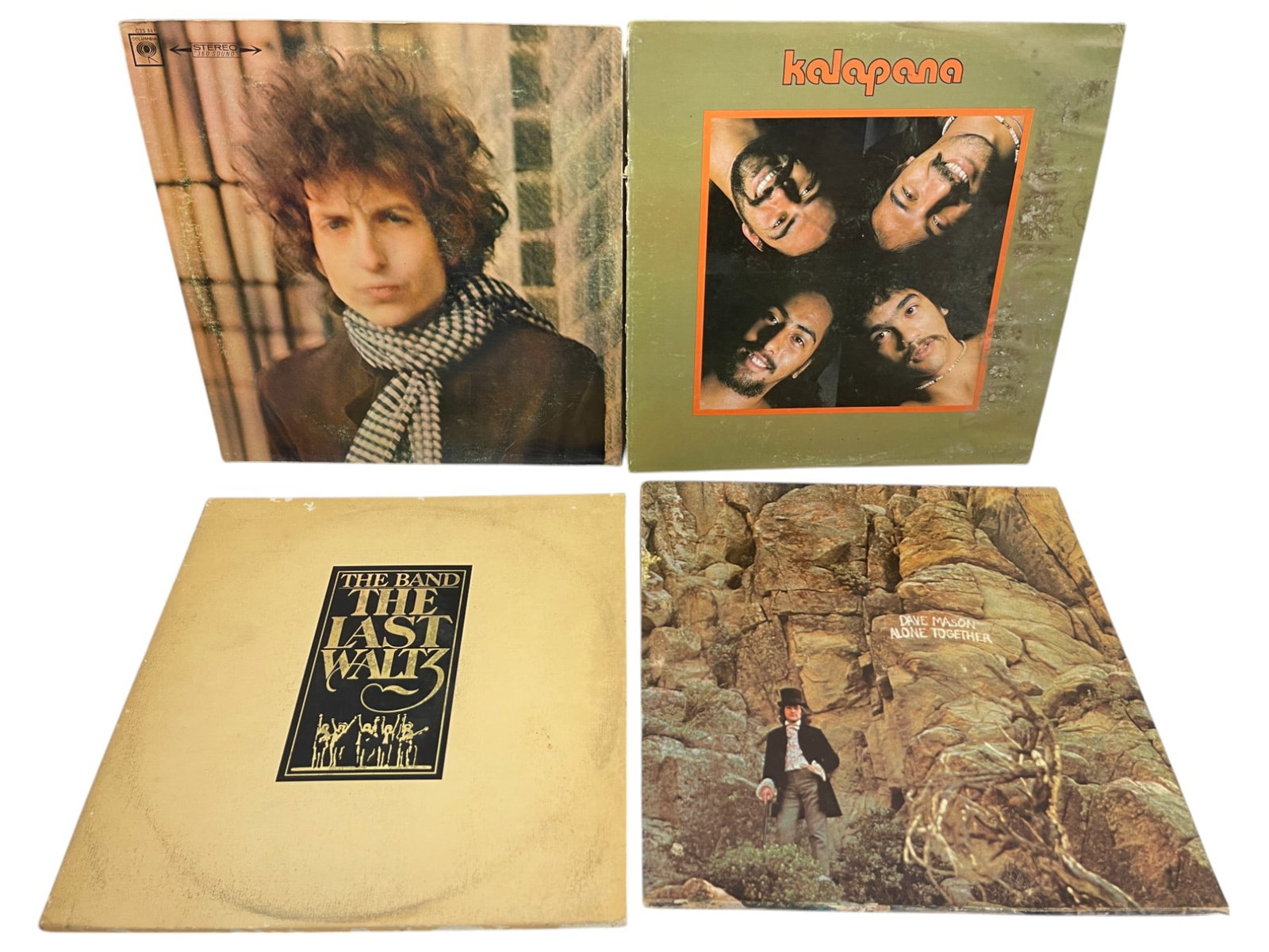 Bob Dylan Kalapana Dave Mason Marshall Tucker Band Vinyl Records: Bob Dylan Kalapana Dave Mason Marshall Tucker Band Vinyl Records
