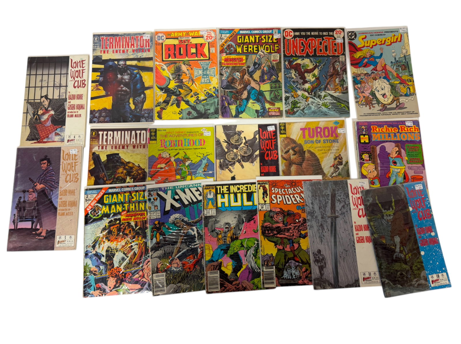 Vintage Comic Book DC Marvel Collection Lot  18 (1 of 4)
