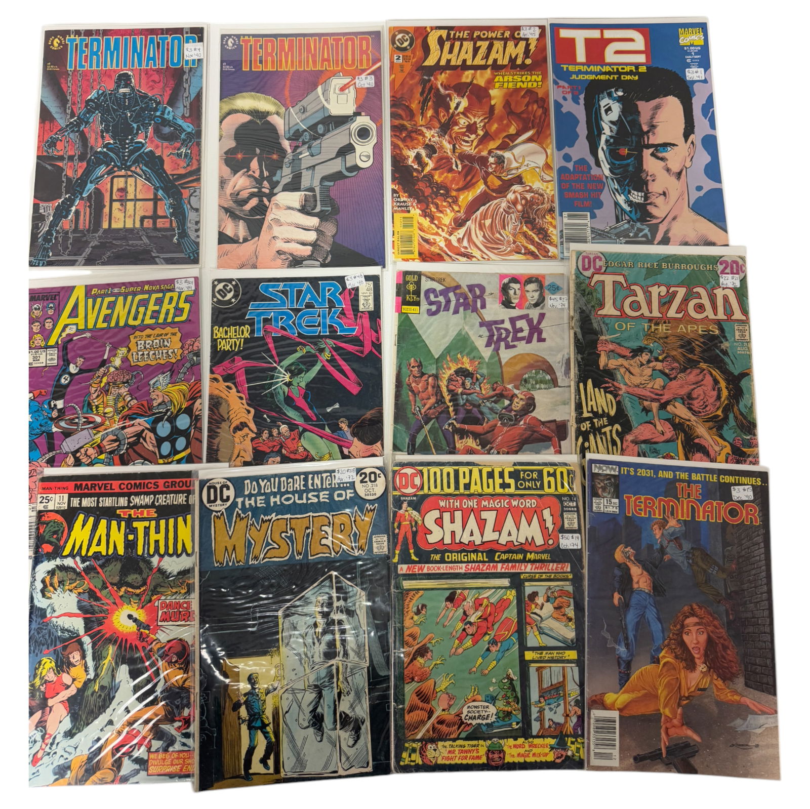 Vintage Comic Book DC Marvel Collection Lot  12 (1 of 3)