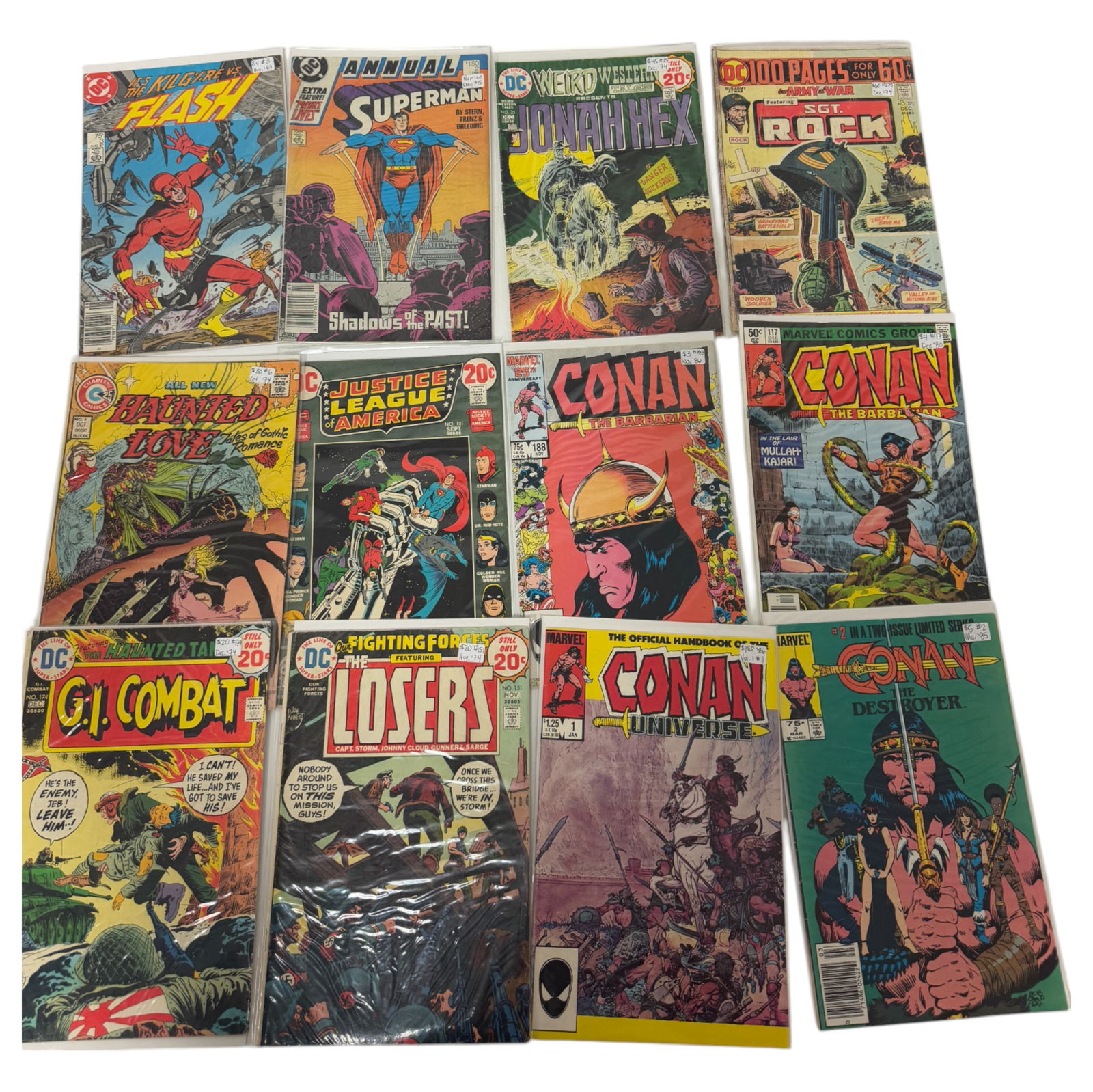 Vintage Comic Book DC Marvel Collection Lot  12 (1 of 5)