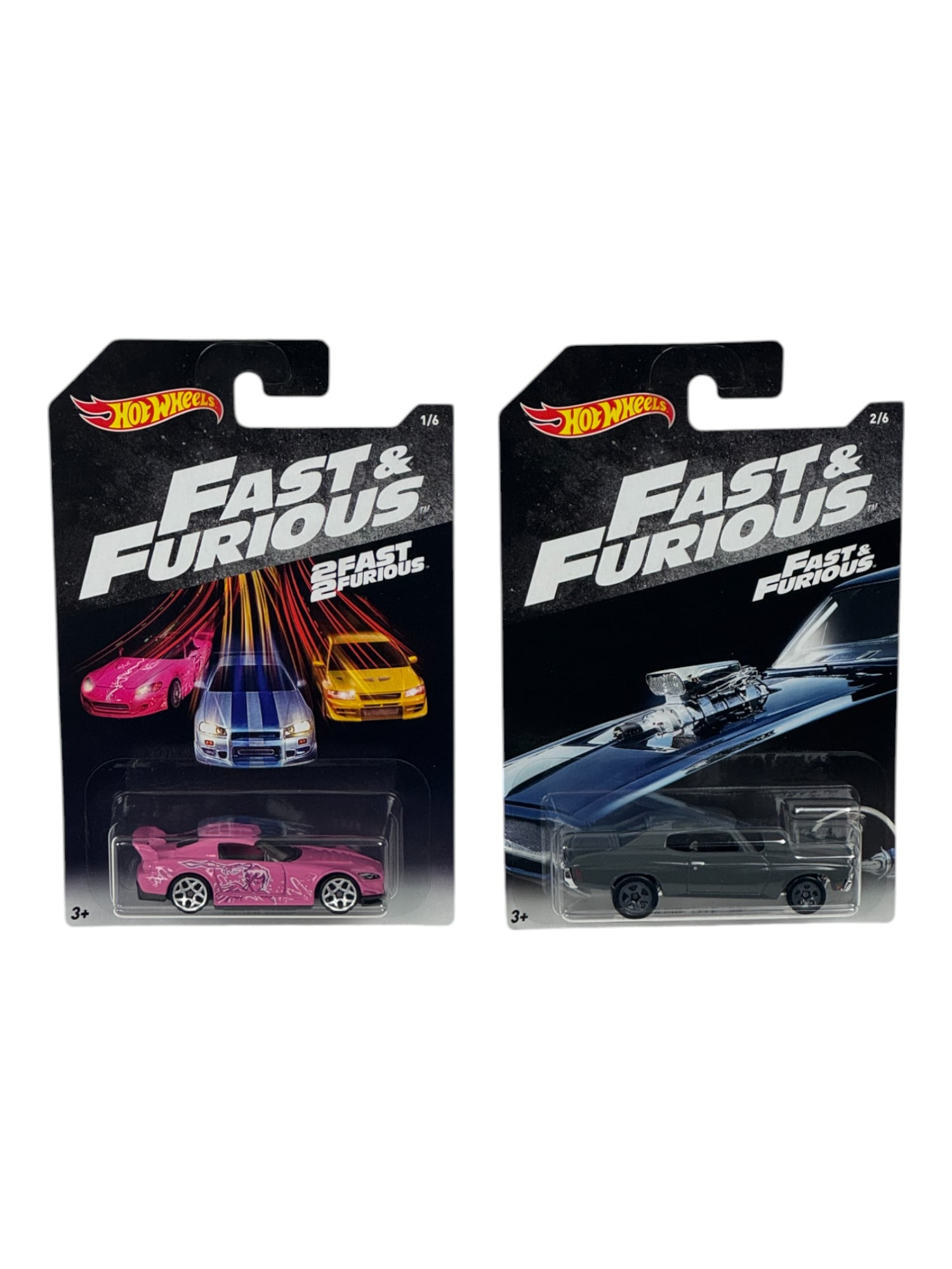 Hot Wheels Fast & Furious Honda S2000 & '70 Chavelle SS Car Toy (1 of 4)