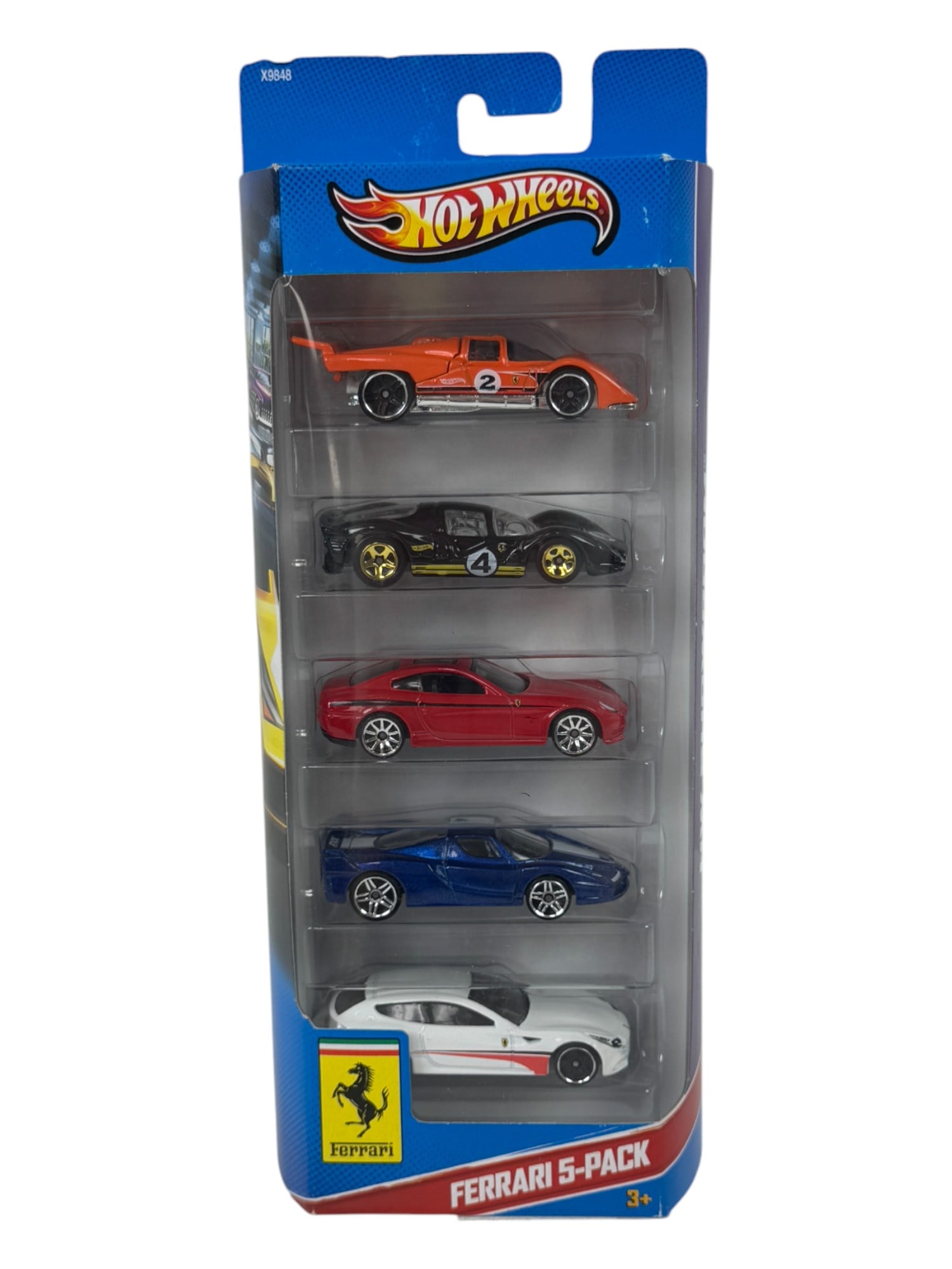 2013 Mattel Hot Wheels Ferrari 5 Pack Car Toy (1 of 2)