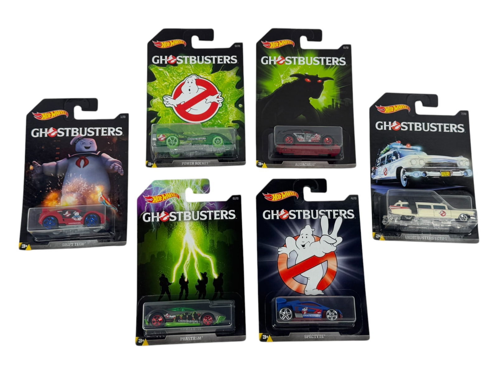 Hot Wheels Ghostbusters Assorted Car Toy Collection Lot (1 of 4)