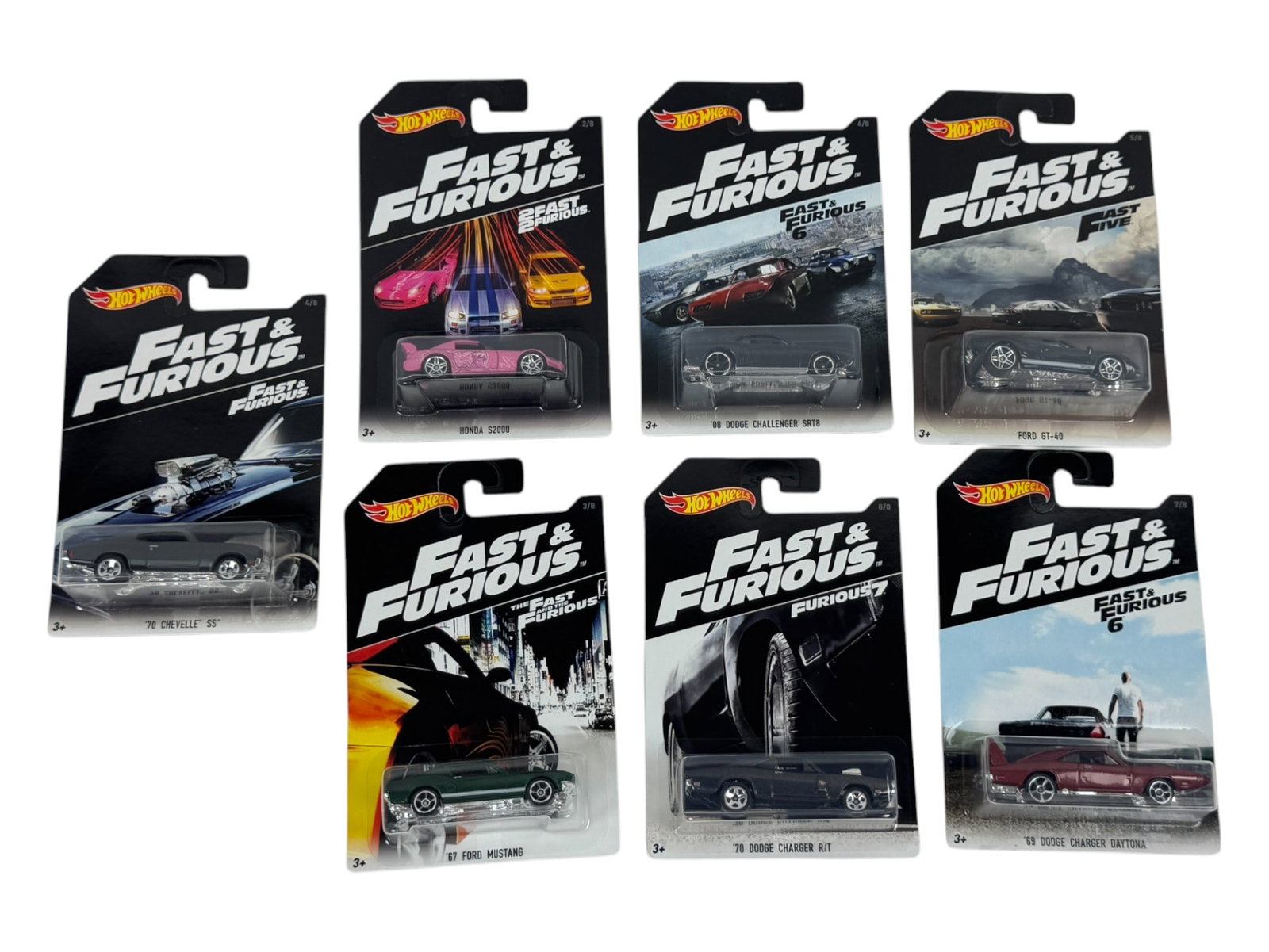 Hot Wheels Fast & Furious Assorted Car Toy Collection Lot: Hot Wheels Fast & Furious Assorted Car Toy Collection Lot