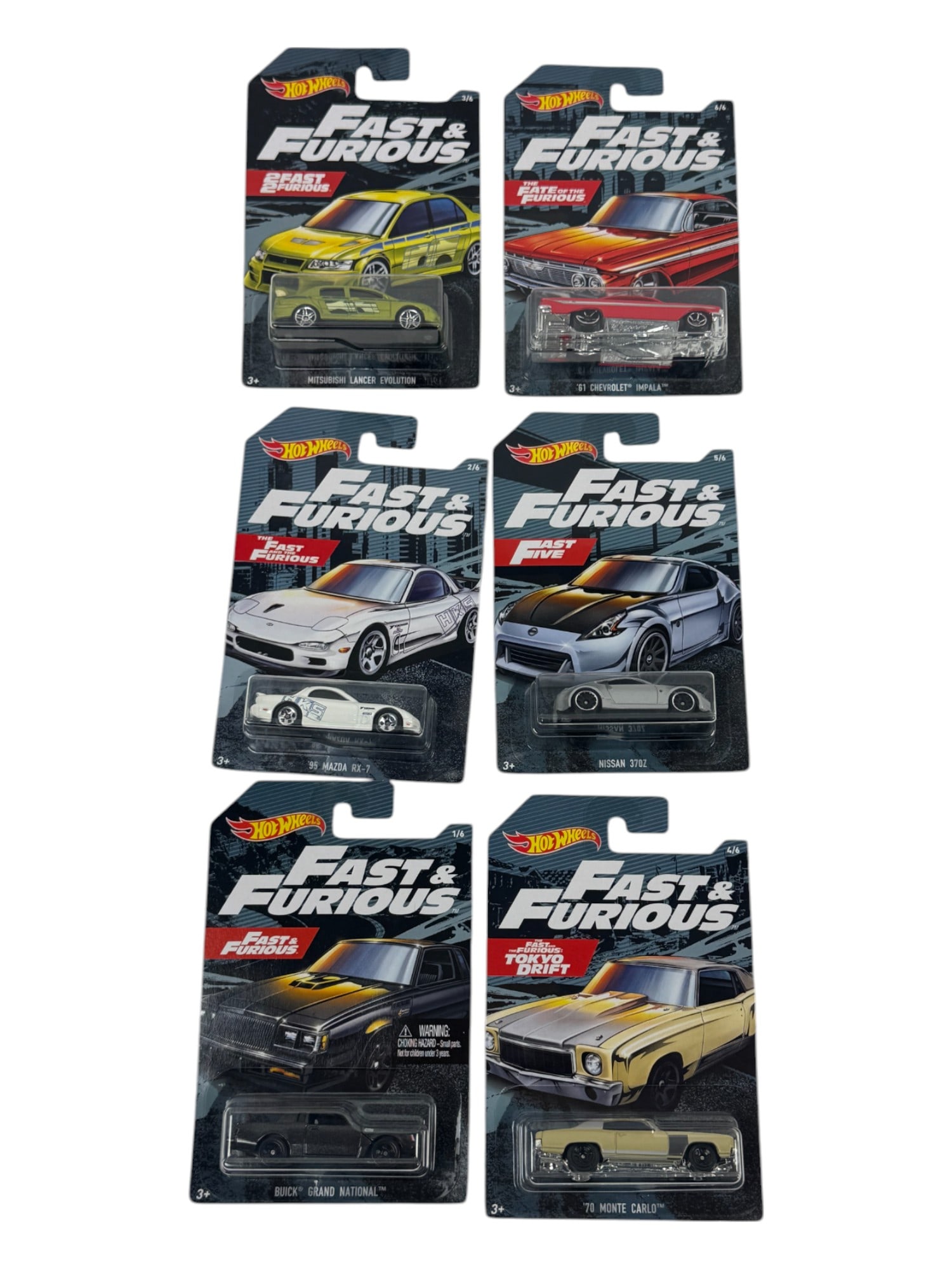 Hot Wheels Fast & Furious Assorted Car Toy Collection Lot: Hot Wheels Fast & Furious Assorted Car Toy Collection Lot