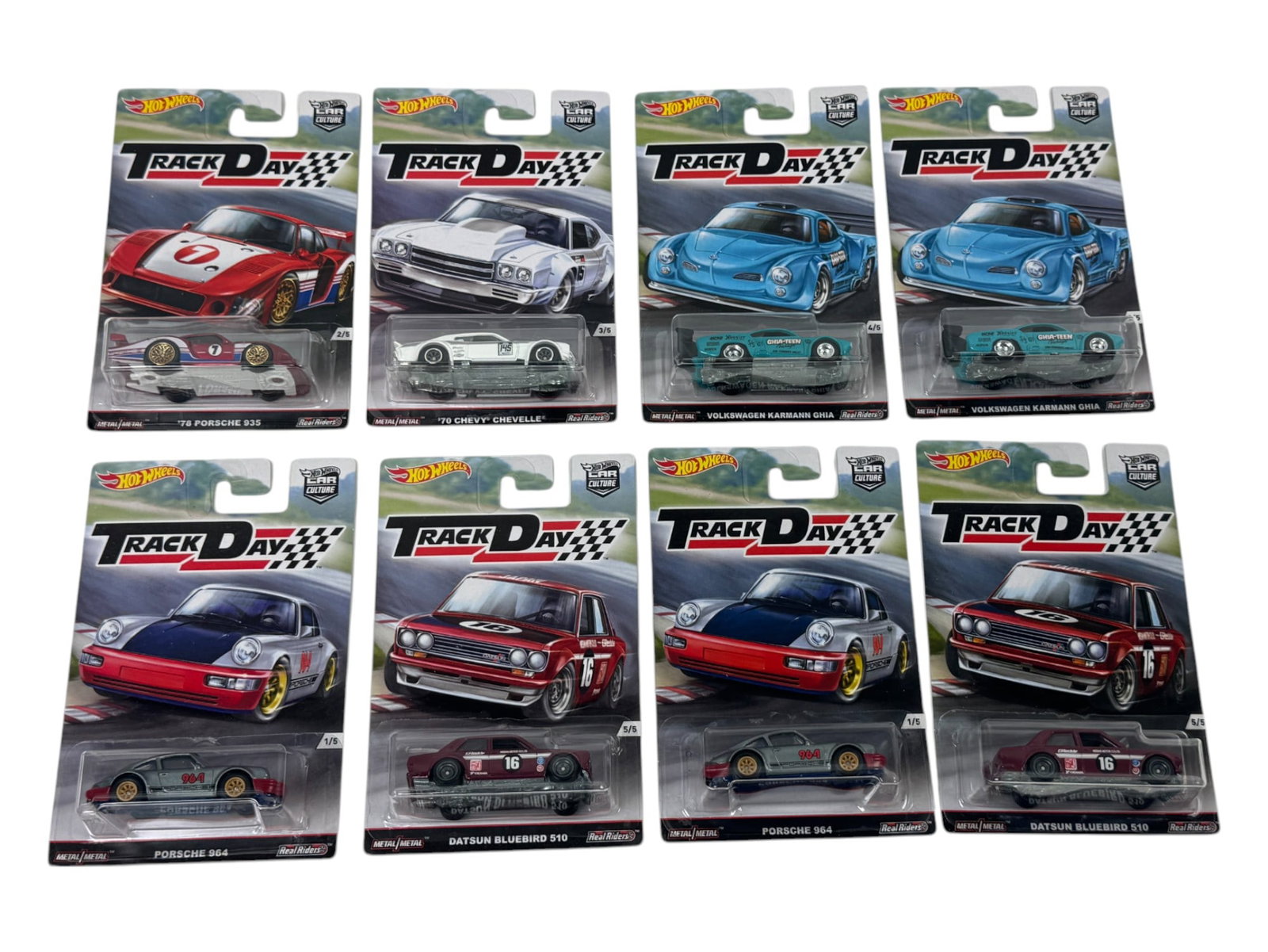 Hot Wheels Track Day Assorted Car Toy Collection Lot: Hot Wheels Track Day Assorted Car Toy Collection Lot