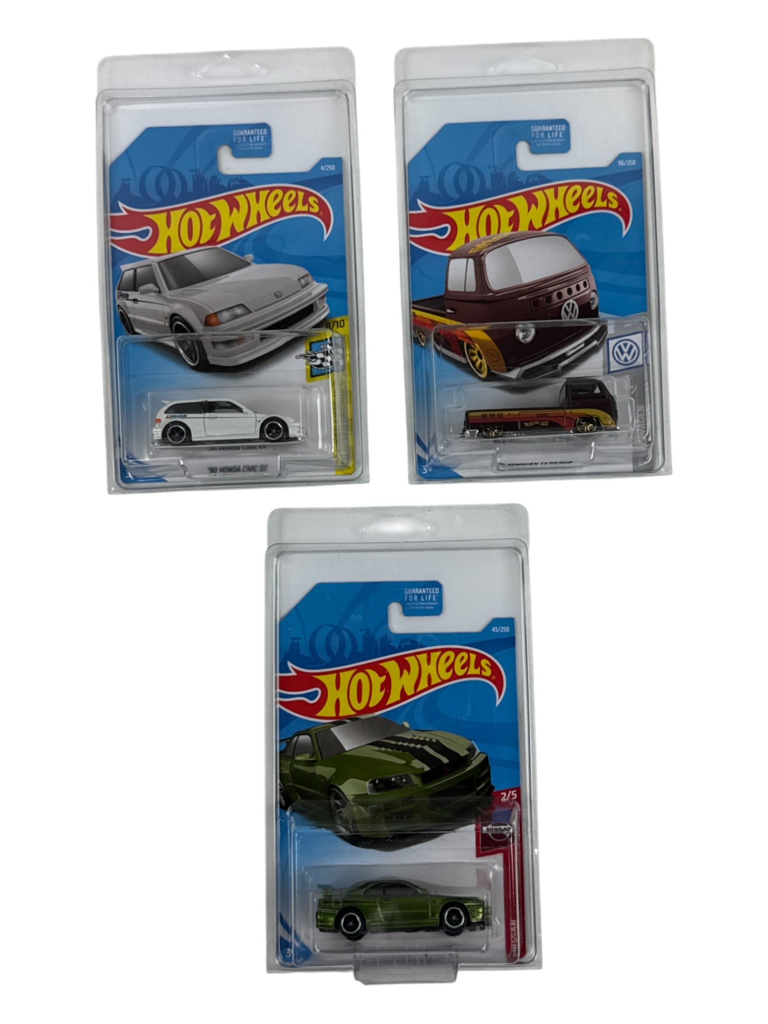 Hot Wheels T2 Pickup Skyline GT-R Honda Civic EF Car Toy Collection Lot (1 of 5)
