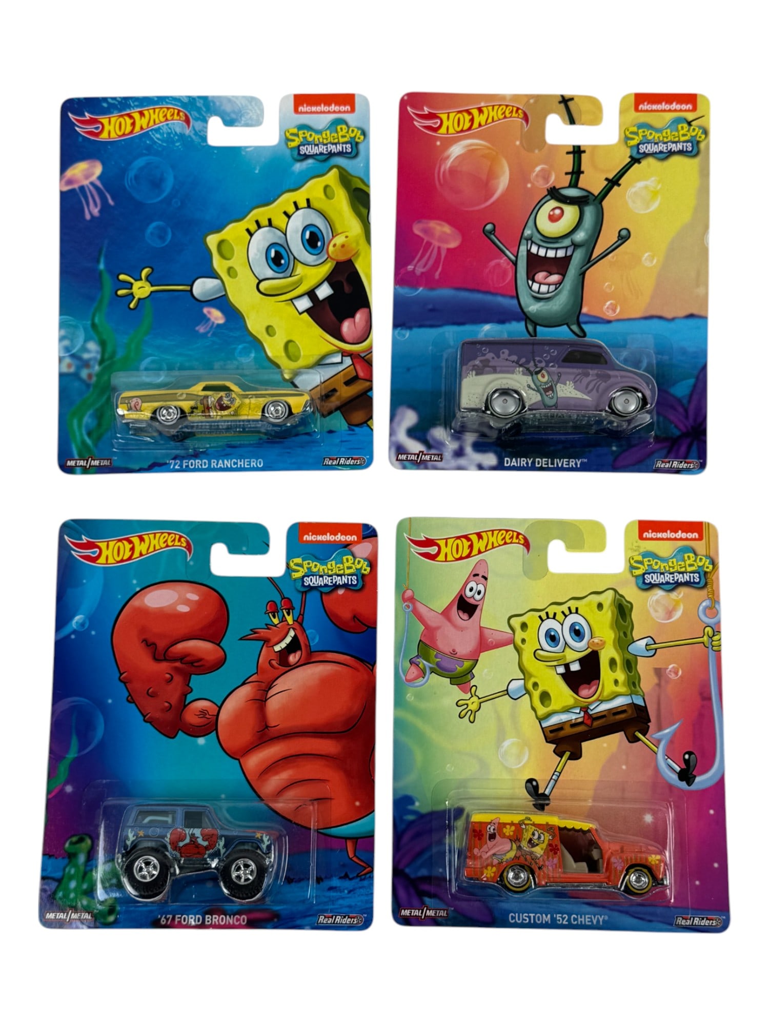 Hot Wheels Spongbob Squarepants Assorted Toy Car Lot: Hot Wheels Spongbob Squarepants Assorted Toy Car Lot