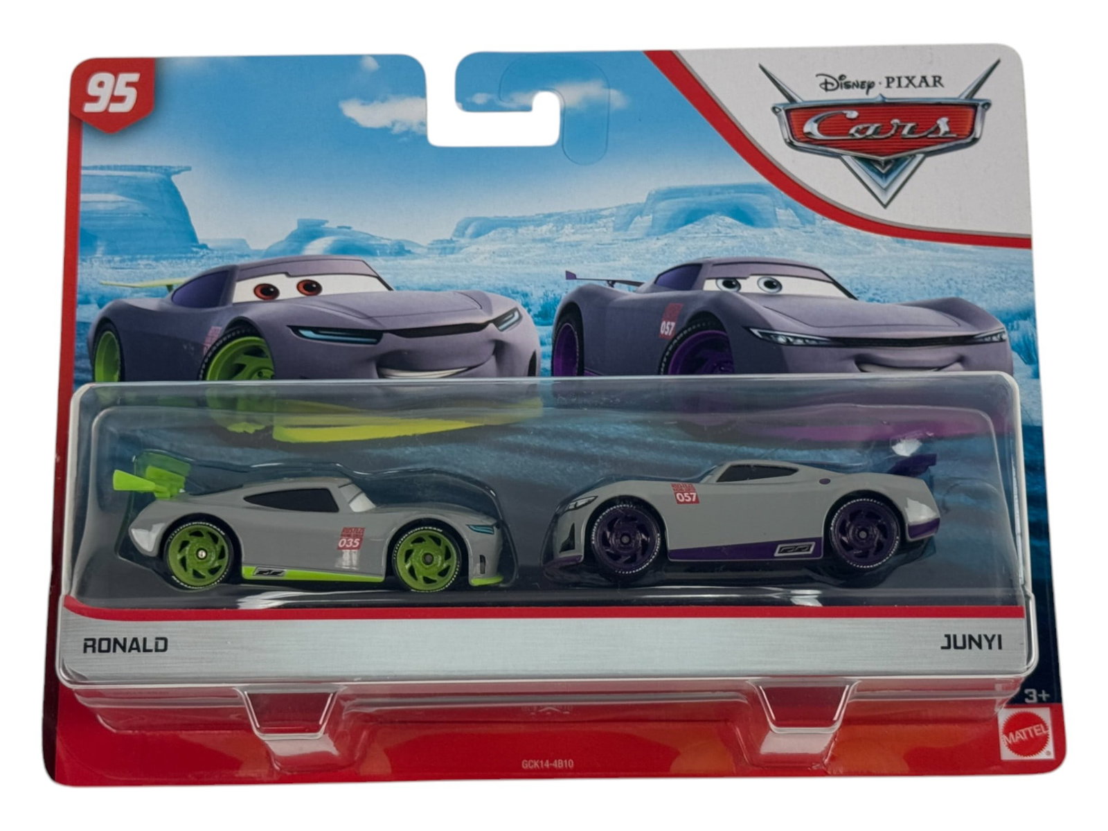 Disney Pixar Cars Ronald & Junyi Set Toy: Disney Pixar Cars Ronald & Junyi Set Toy